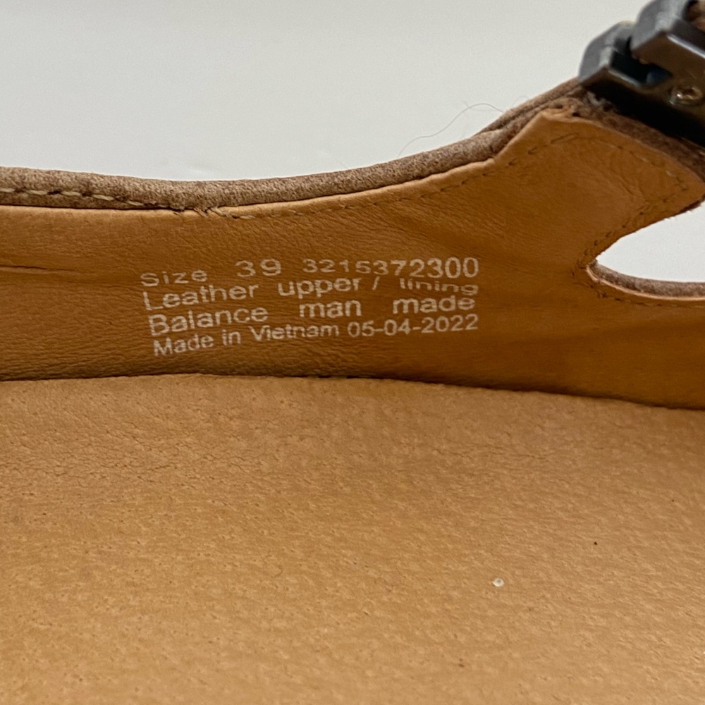 Dansko Callista Women's Shoes Size 39 US 8.5 Tan Mary Jane Pump Adjustable Strap - Picture 9 of 10